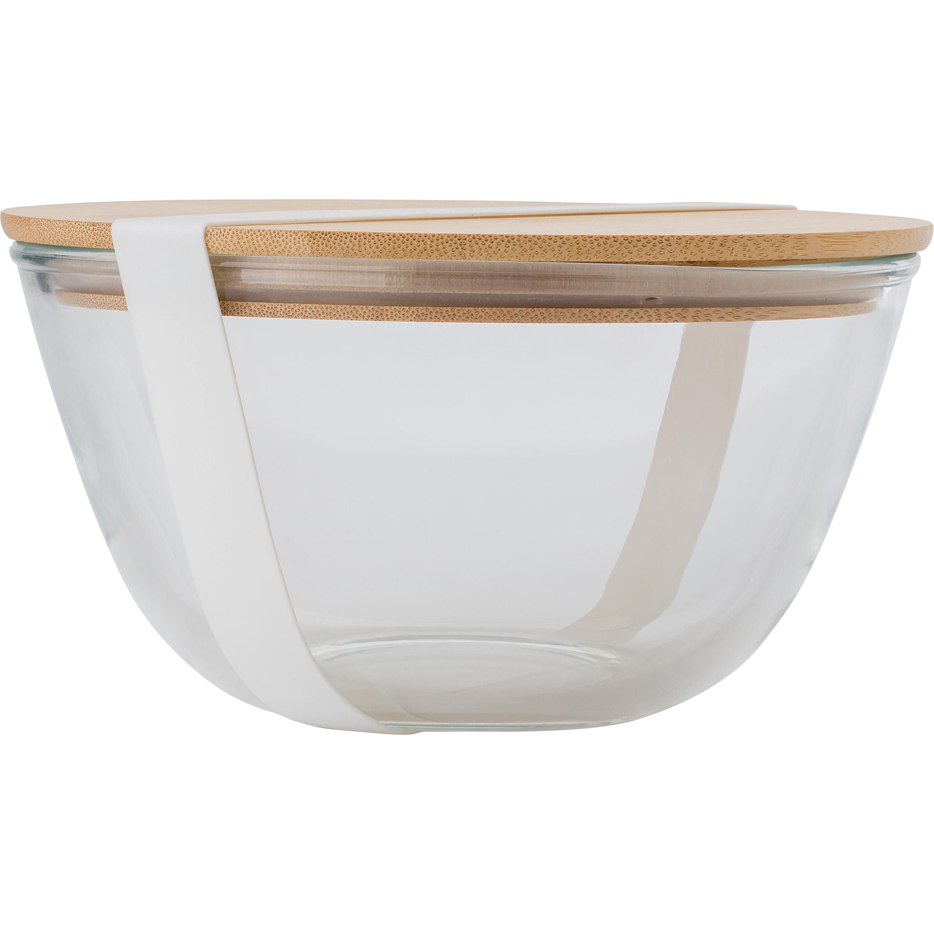Salatschüssel aus Glas Isabeau - braun-208