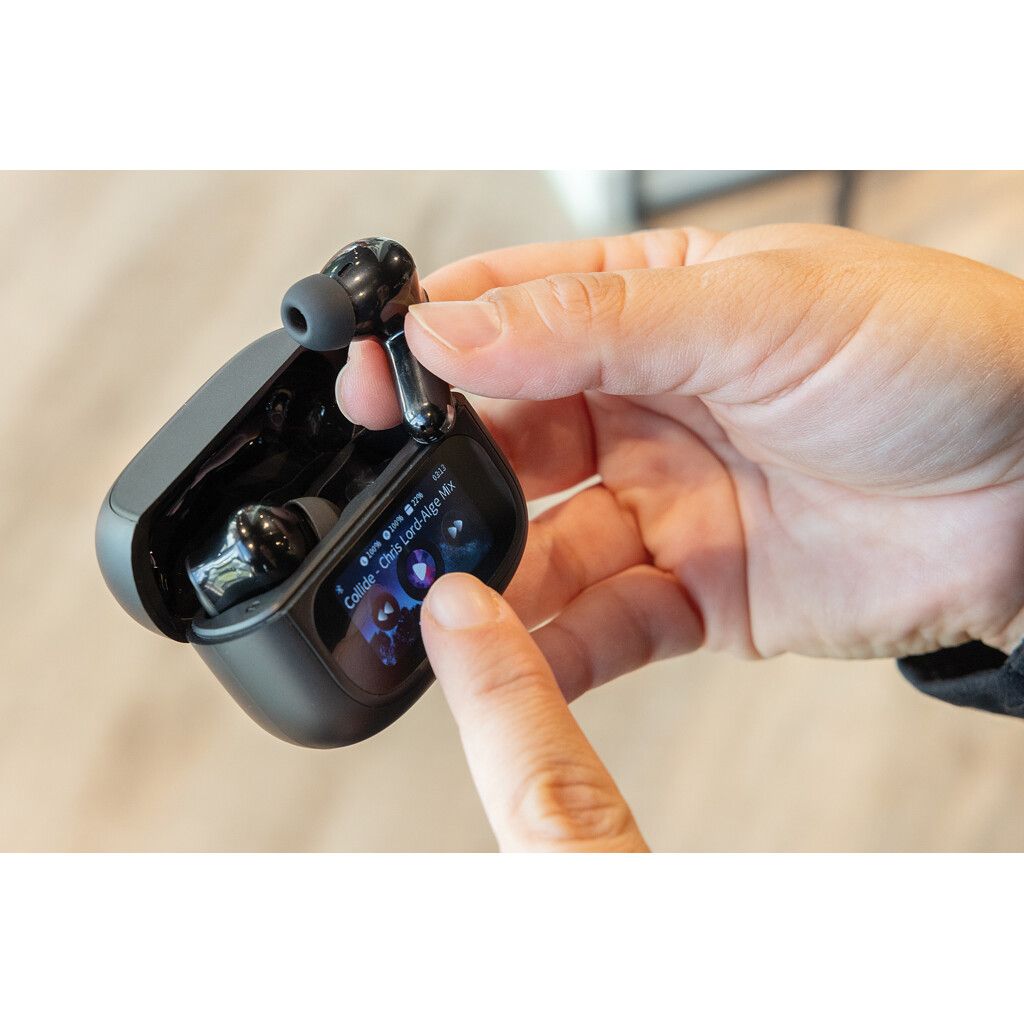 Airtune ANC-Ohrhörer aus RCS rec. ABS mit Touch-Screen - schwarz-2