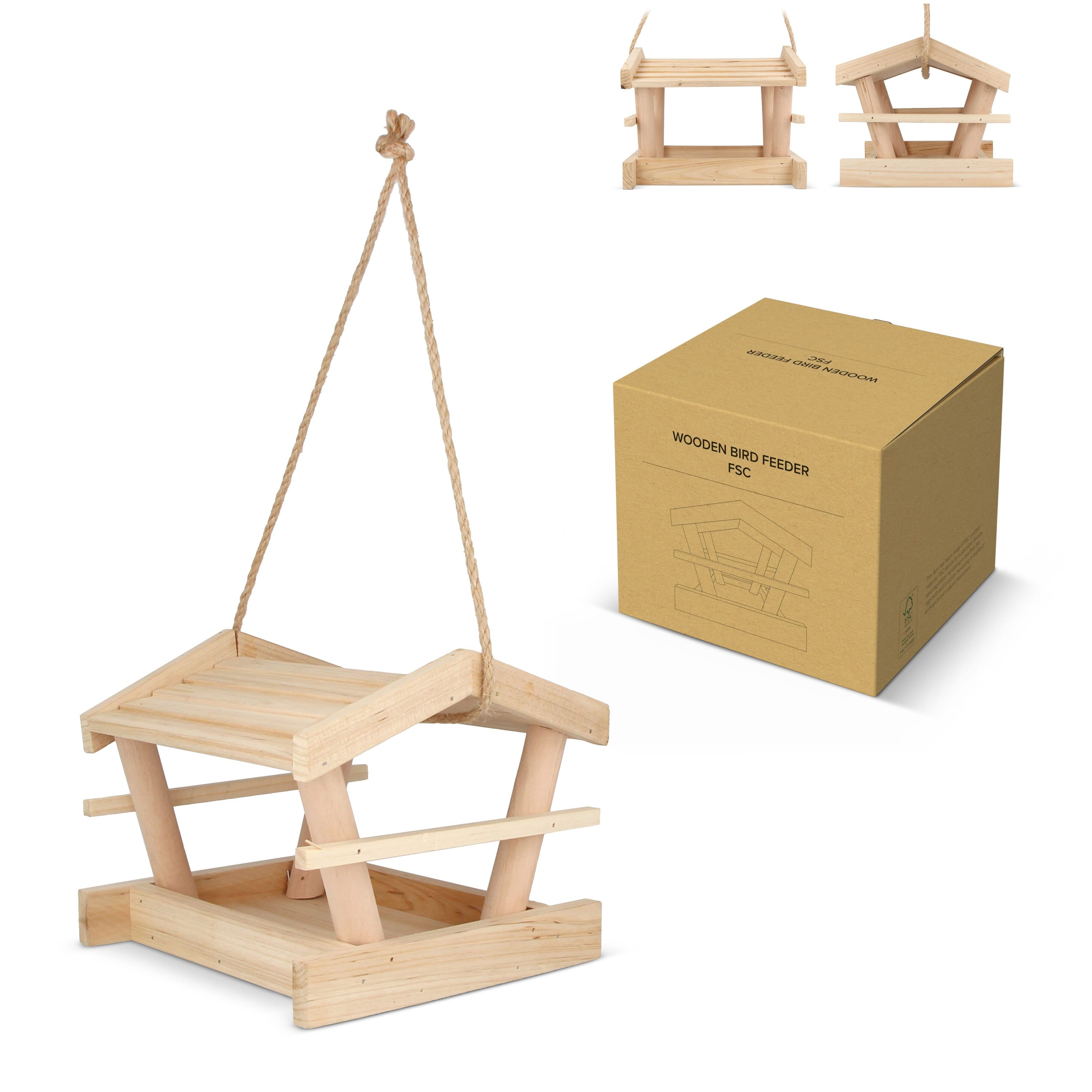 Vogelfutterhaus aus Holz FSC - holz-641