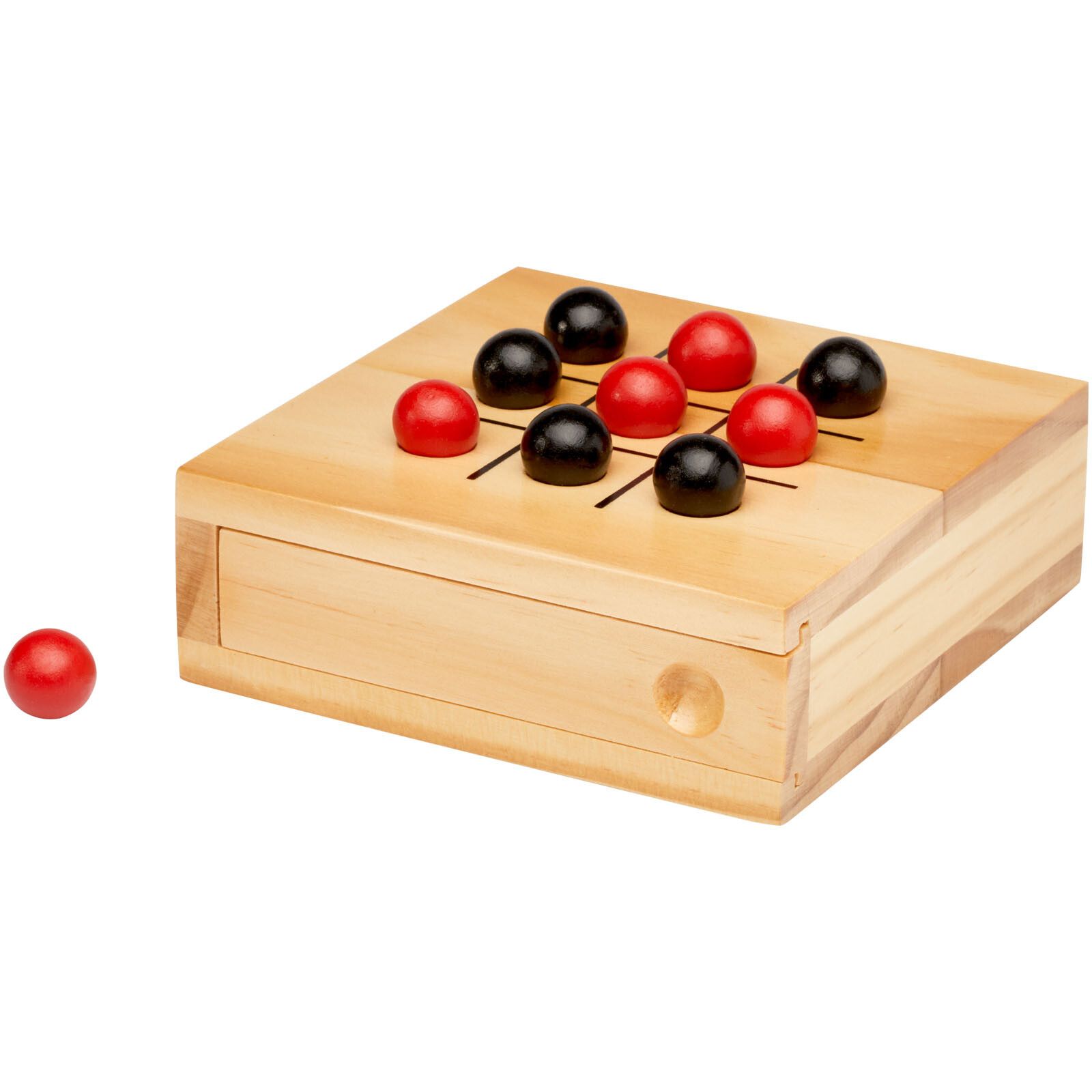 Strobus Tic-Tac-Toe Spiel aus Holz - natur-874