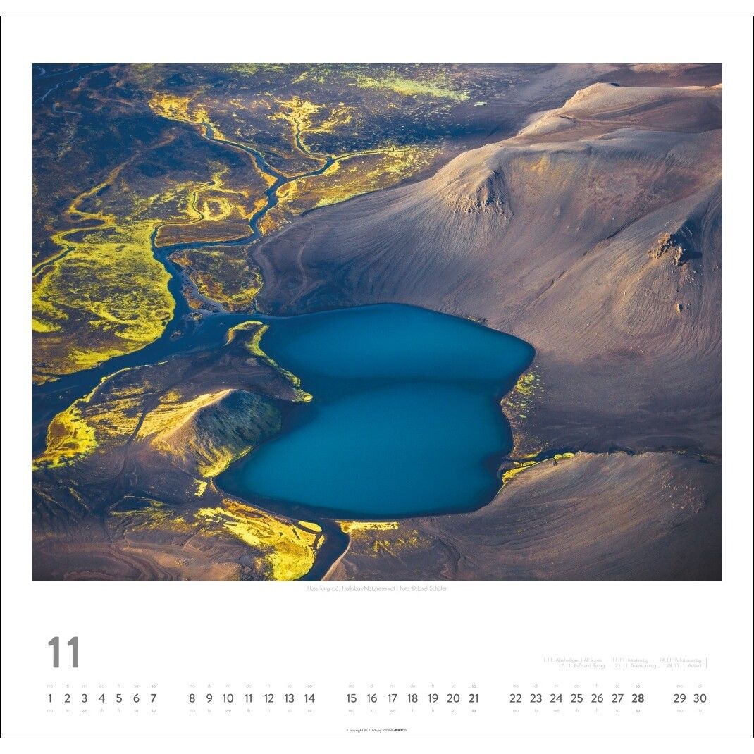 Island - Landschaft & Natur Kalender-457