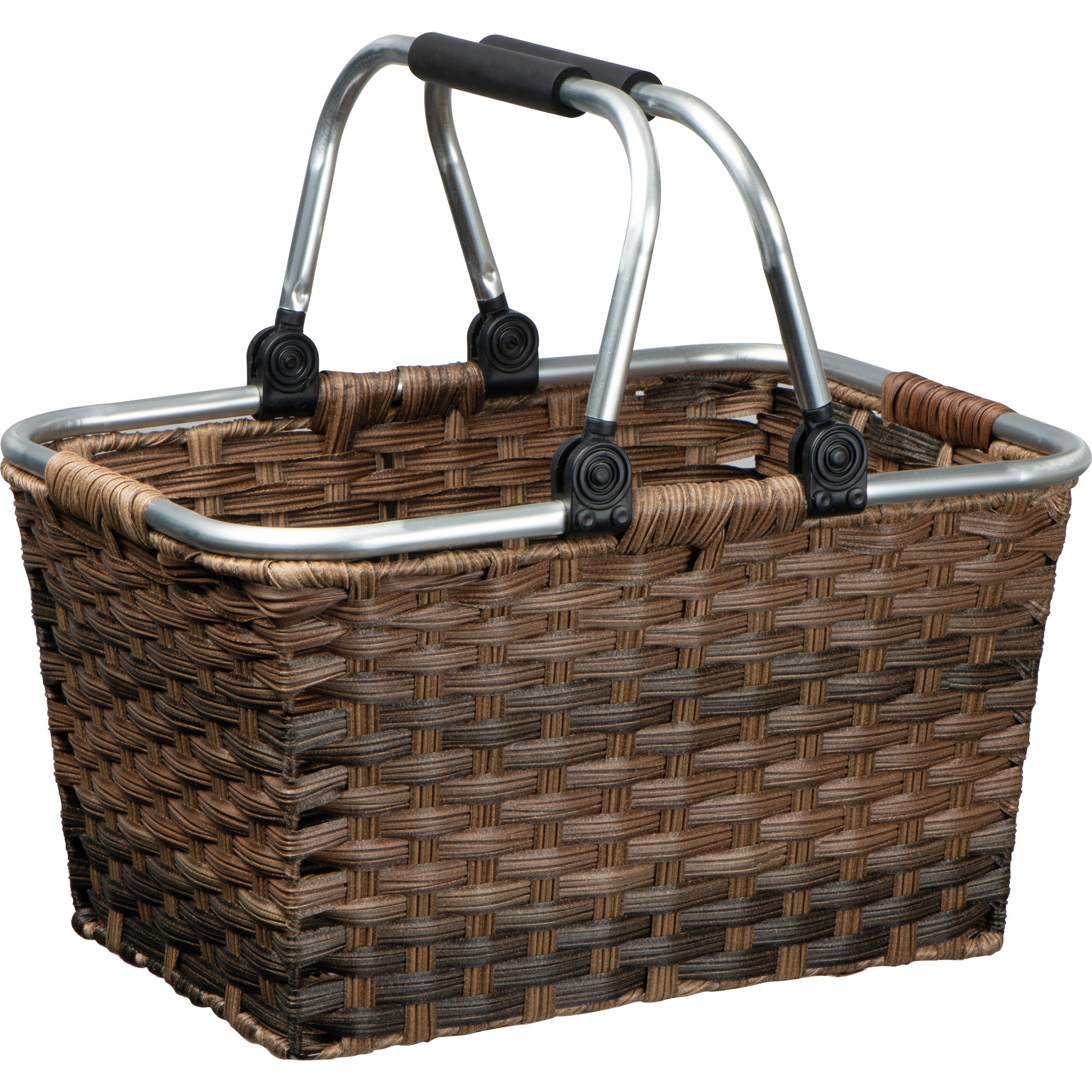 Rattan Einkaufskorb - braun-948