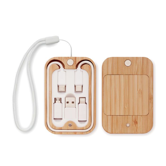 Kabellose Ladestation 15W CHARGOO - holz-164
