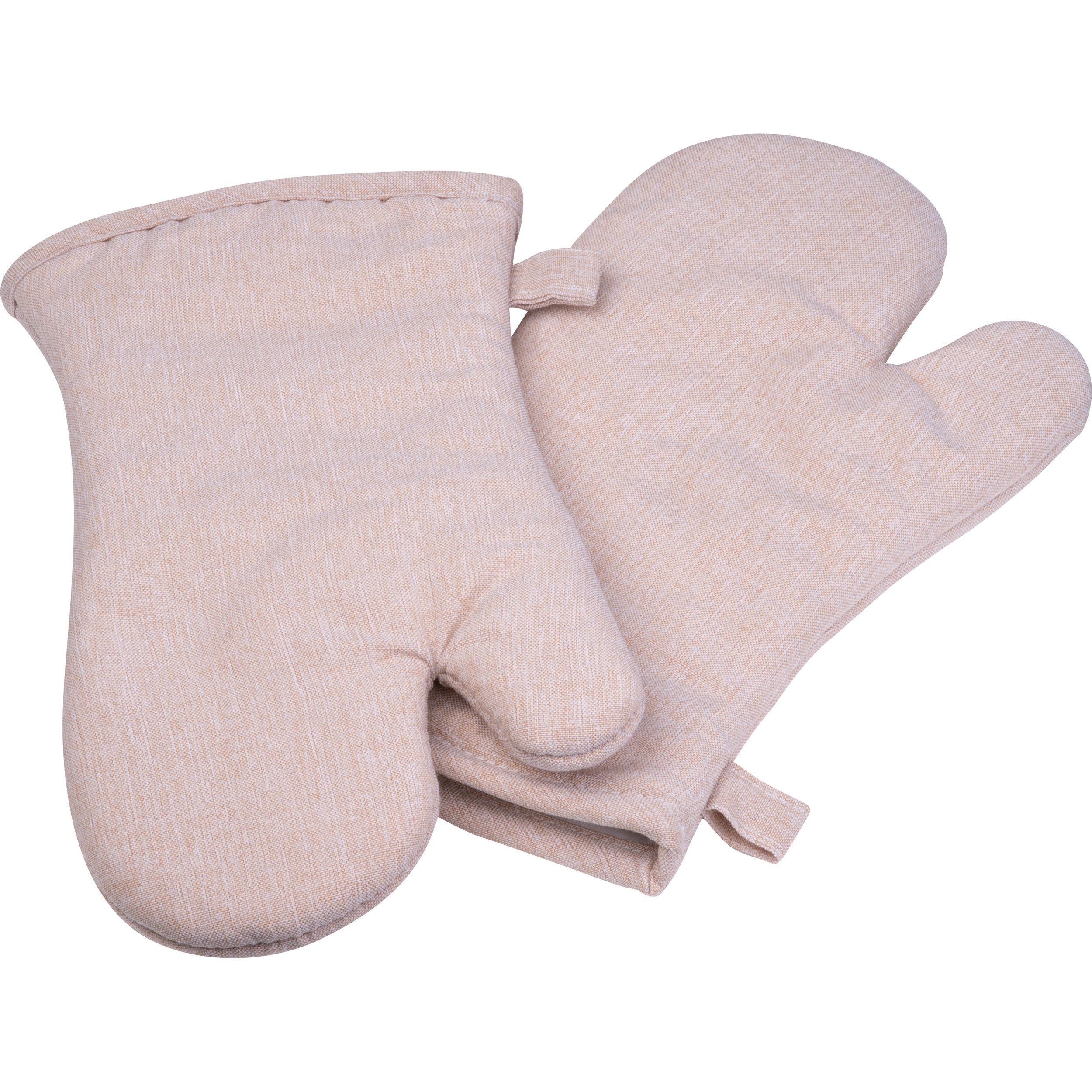2er Set Ofenhandschuhe LEONOR - beige-990