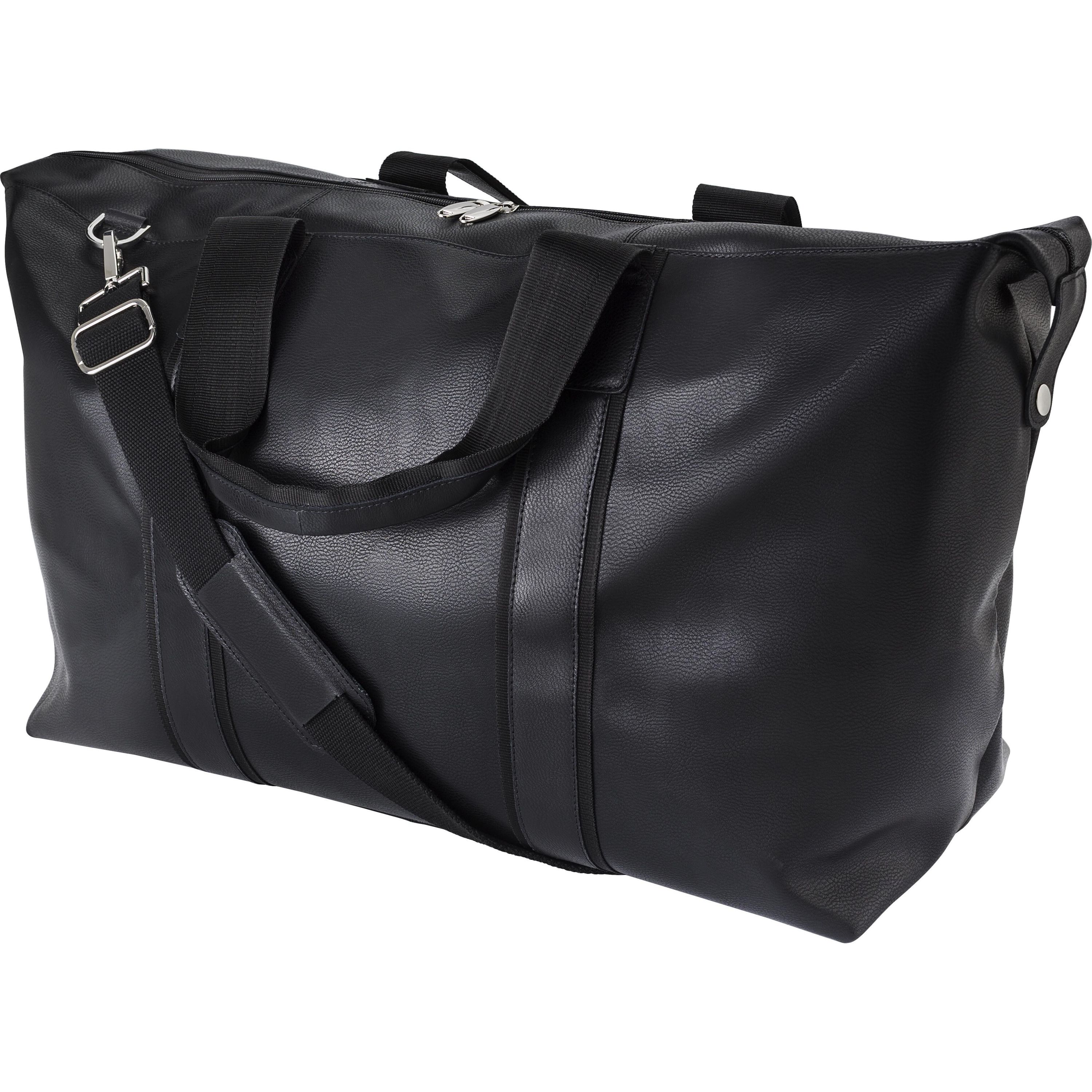Leder-Sporttasche Noah - schwarz-578