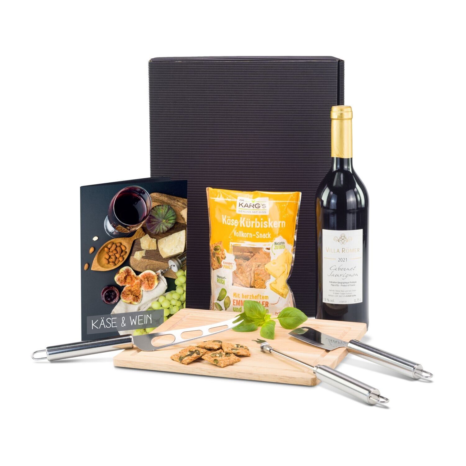 Geschenkset Käse & Wein-764