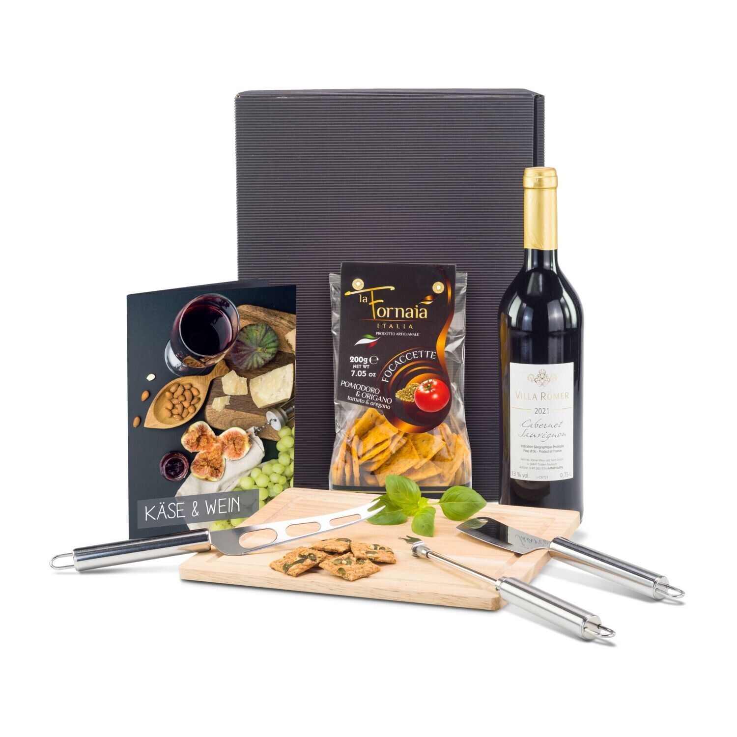 Geschenkset Käse & Wein-764
