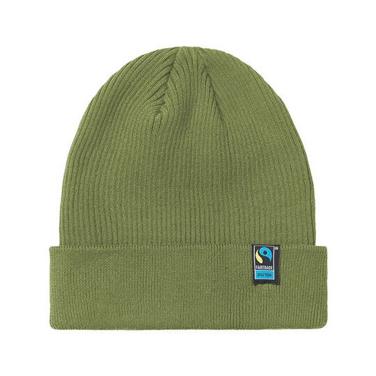 Mixed Knit Beanie - military-845