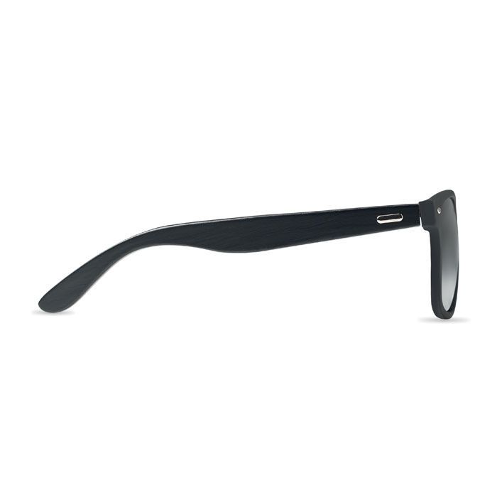 Sonnenbrille mit Bambus RHODOS - silber glänzend-542
