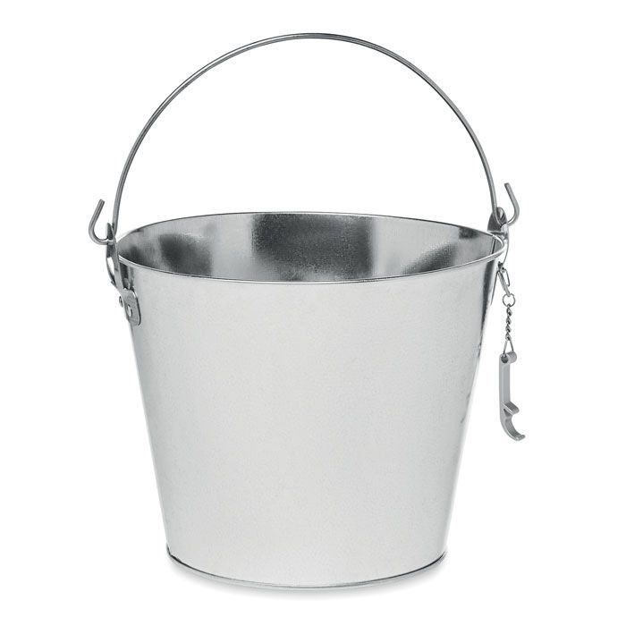 Metalleimer 4L BUCKY - mattsilber-237