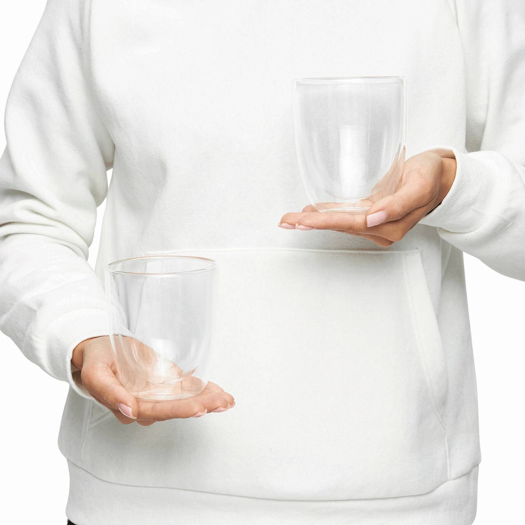 Gläser-Set DRINK LINE L, doppelwandig - transparent-739