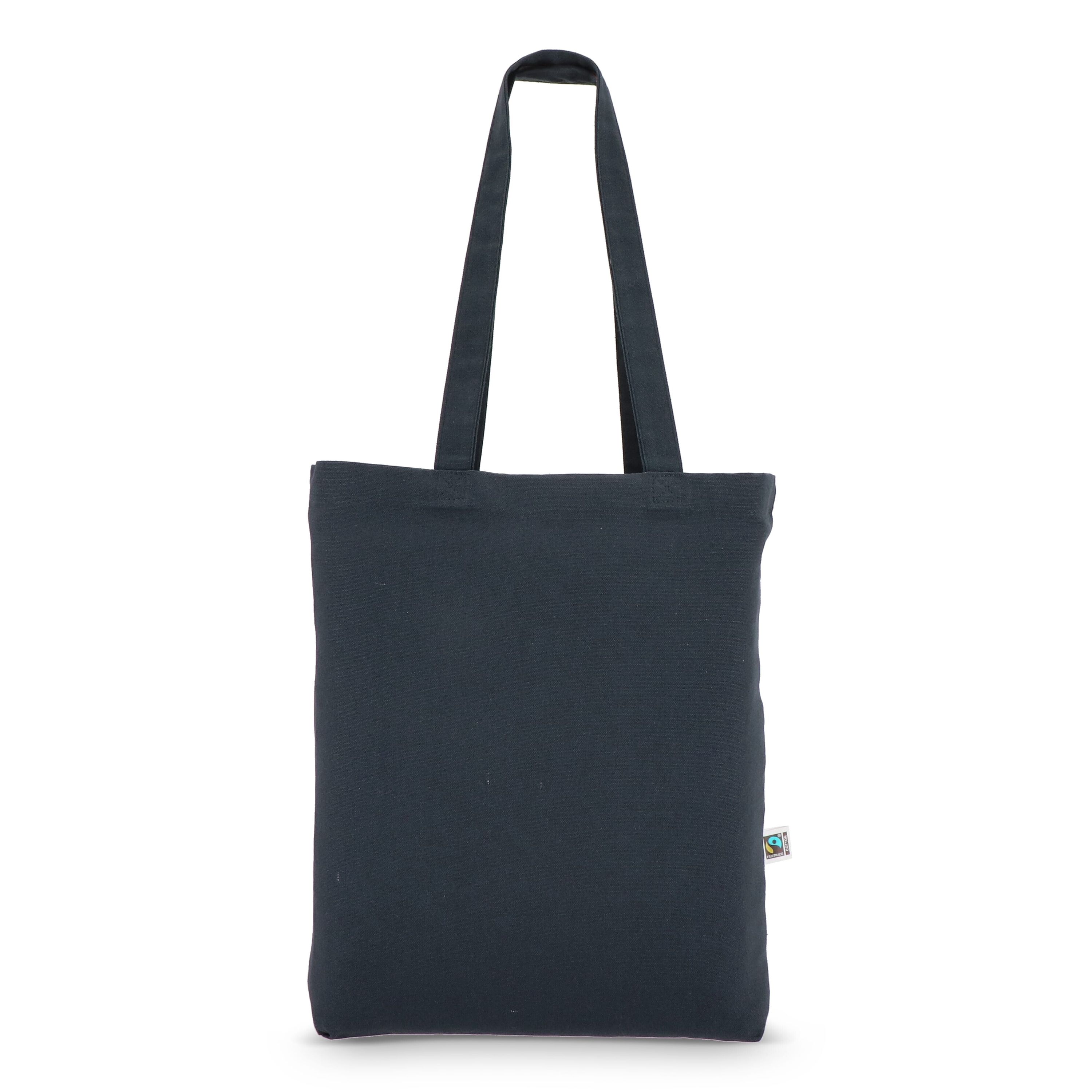 Tasche Fairtrade 270g 42x12x43cm - dunkelblau-689