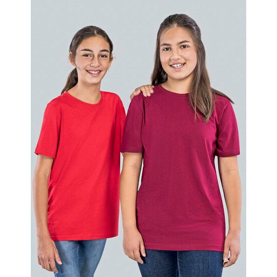 Kids´ Organic Luxury Roundneck Tees - royal blue-814