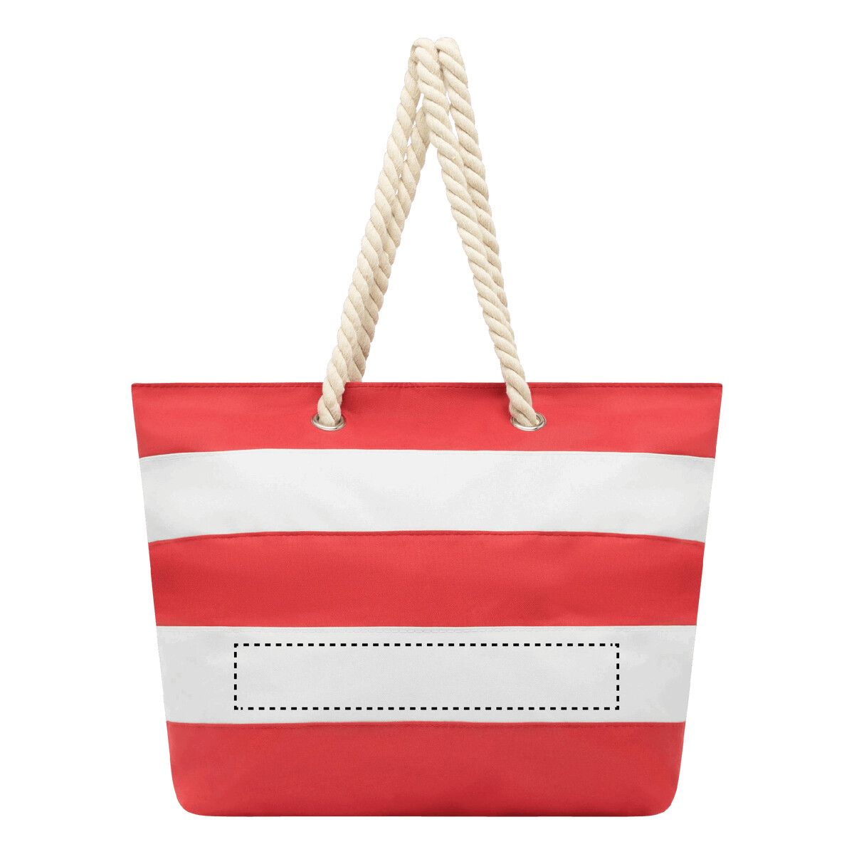 Veredelungsposition centered_on_the_lower_white_stripe_on_the_front