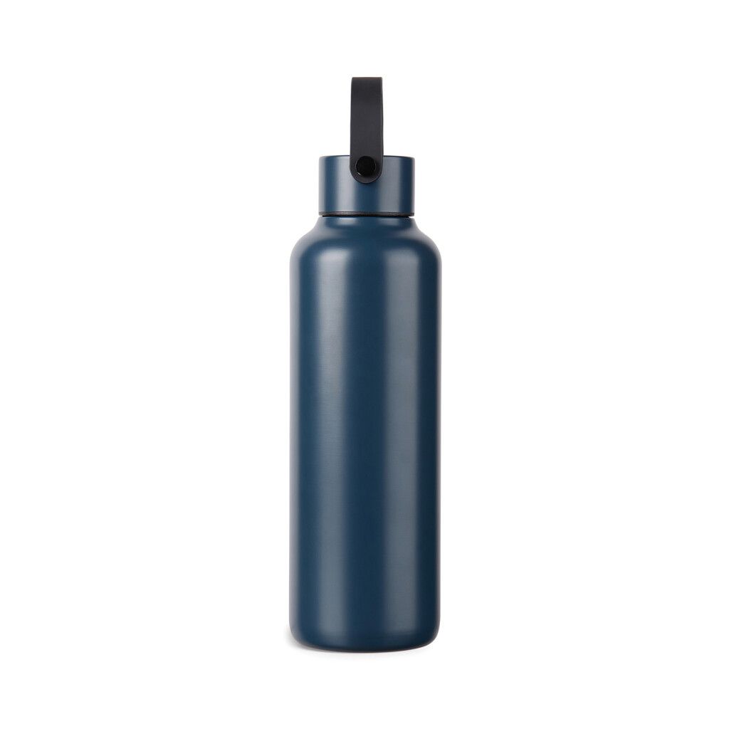 VINGA Baltimore RCS recyc. Edelstahlflasche 600ml - navy blau-688