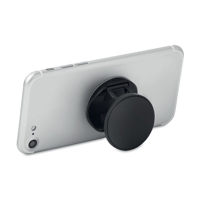 Runder Smartphone Halter DOT - schwarz-290