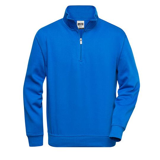 Workwear Half Zip Sweat - royal-790