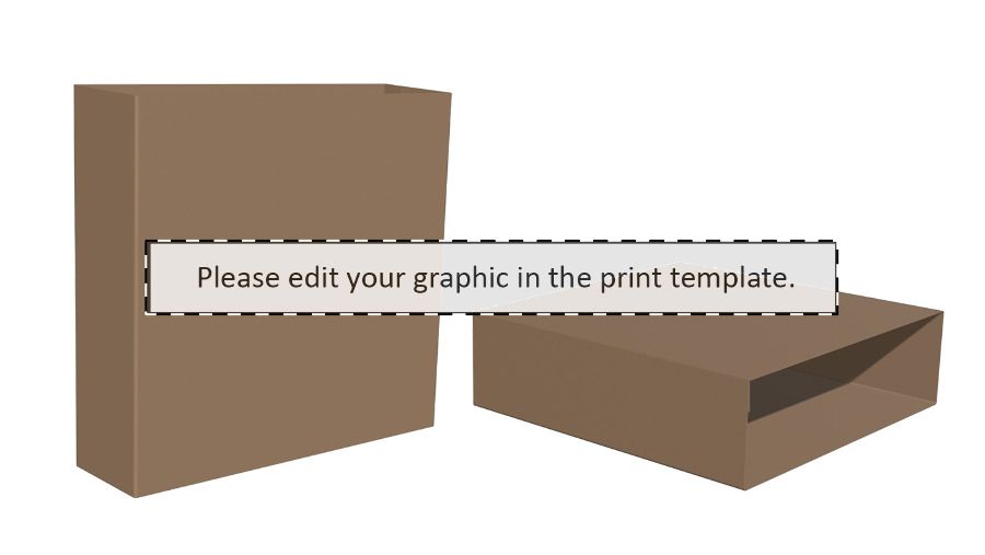 Veredelungsposition Maßgefertigte Kraft-Papierbanderole