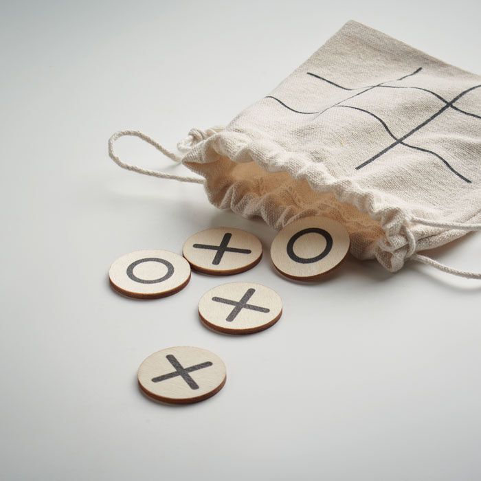 Tic-Tac-Toe Spiel TOPOS - beige-614