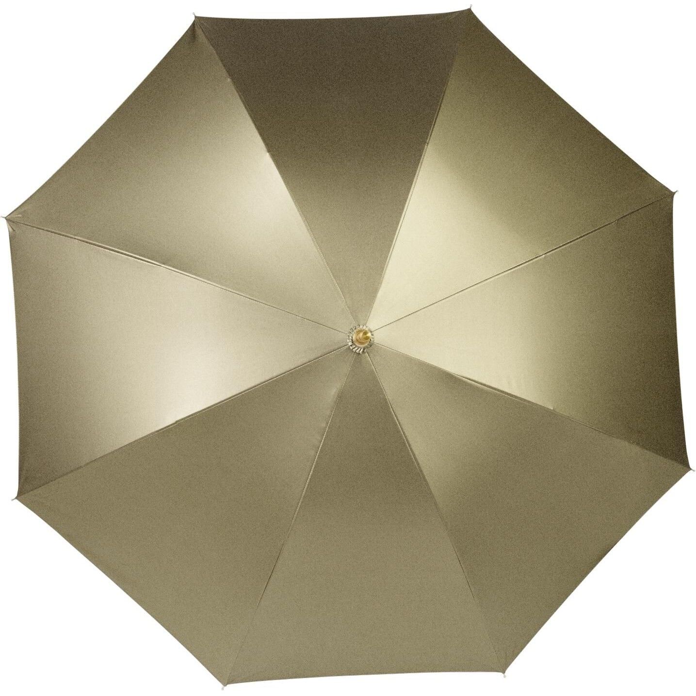Automatik Stockschirm aus Pongee-Polyester Ester - gold-70