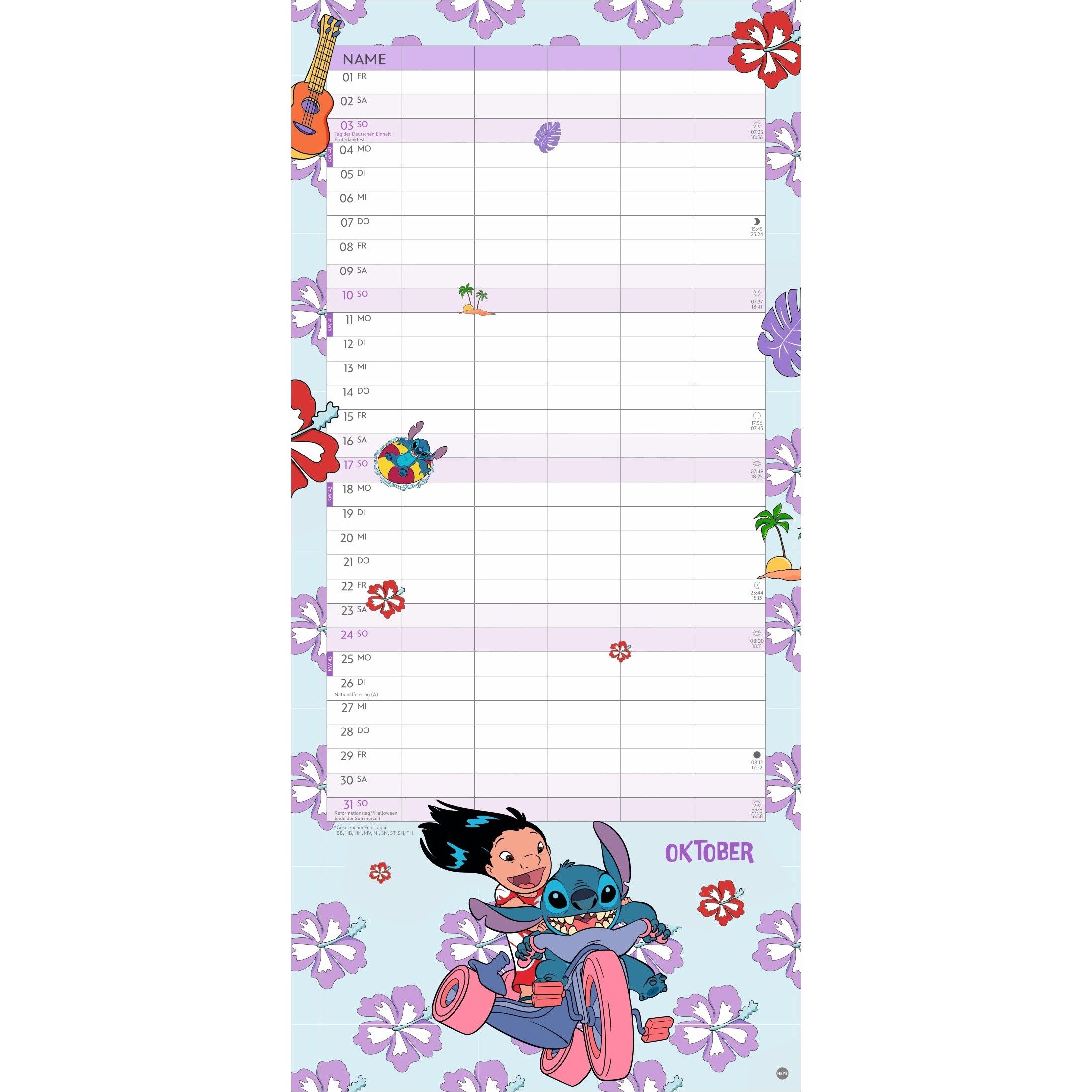 Stitch Familienplaner-833