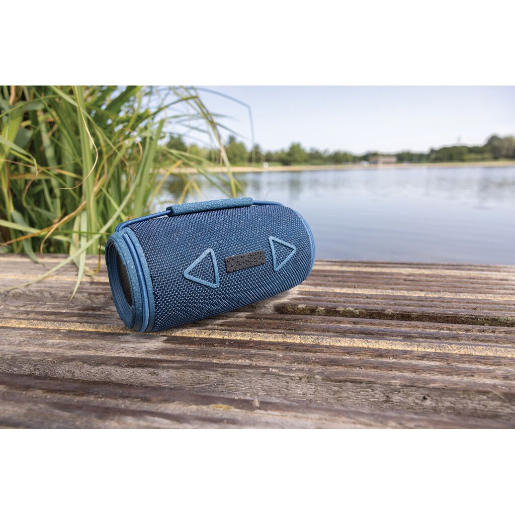Prisma 16W IPX4 Speaker aus RCS rec. rPET - blau-334