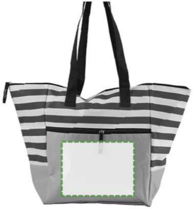 Veredelungsposition Tasche auf der Vorderseite