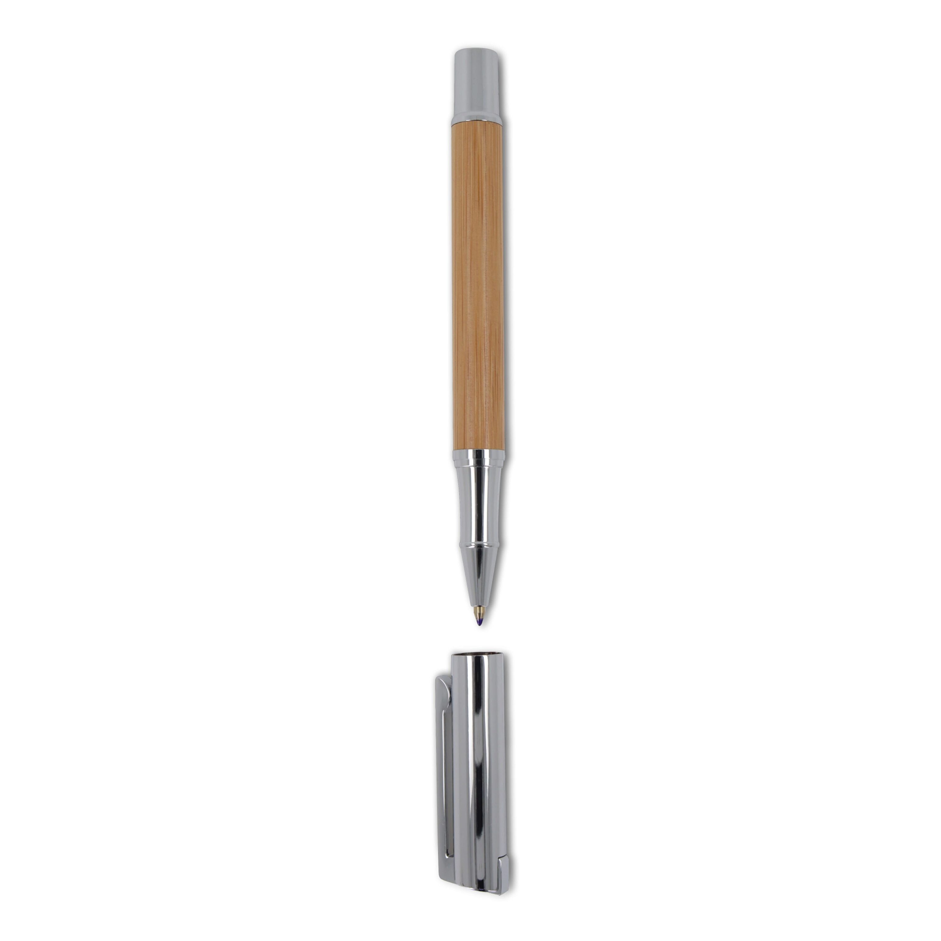 Kugelschreiber und Rollerball Bambus - holz-29