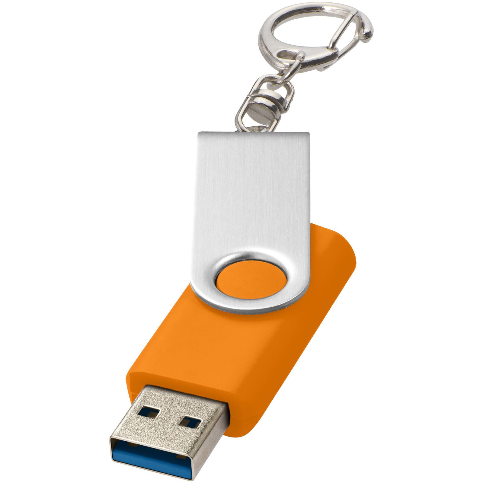 Twister USB-Stick 3.0 mit Schlüsselanhänger - orange - 16 GB-110