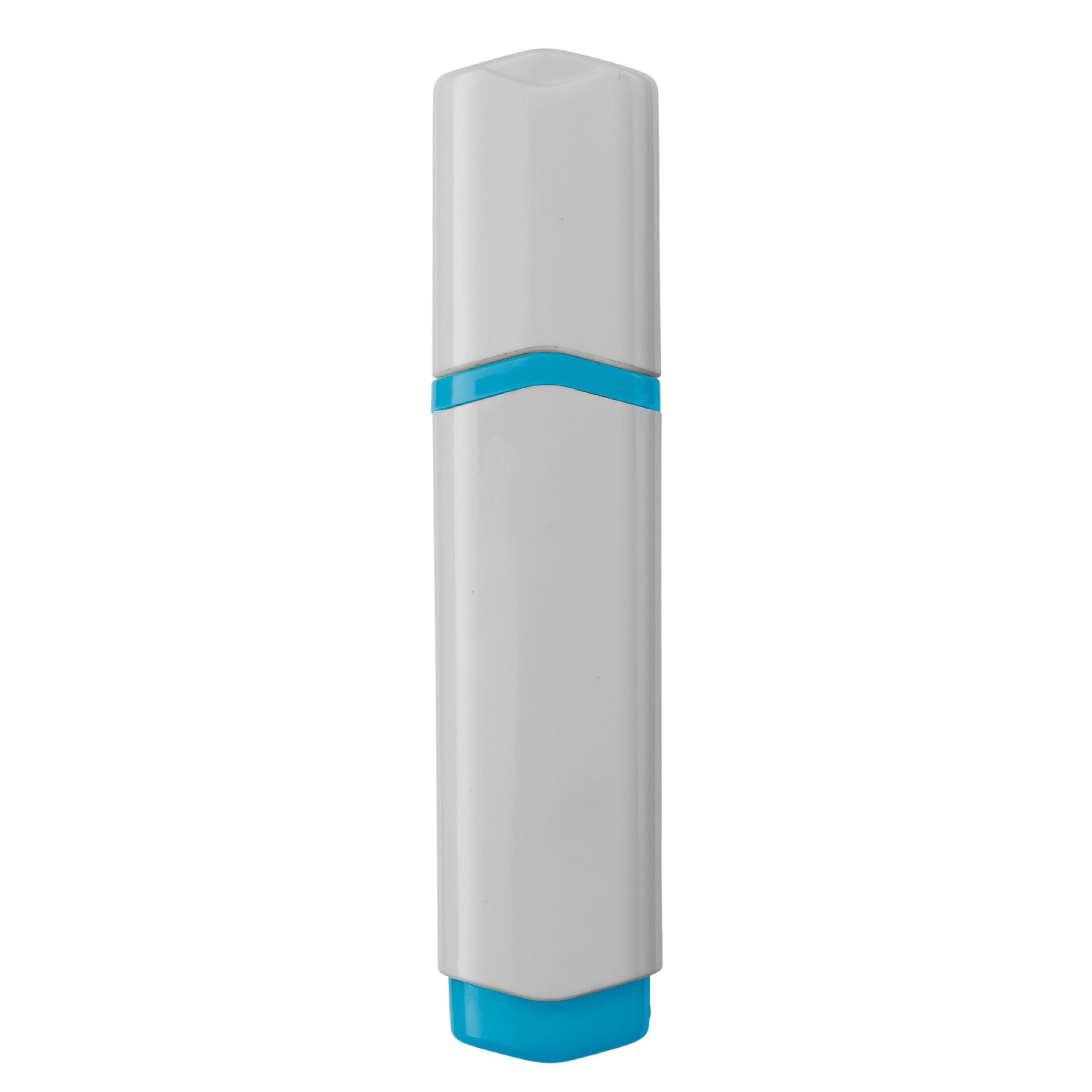 Textmarker - weiss  -  blau-701