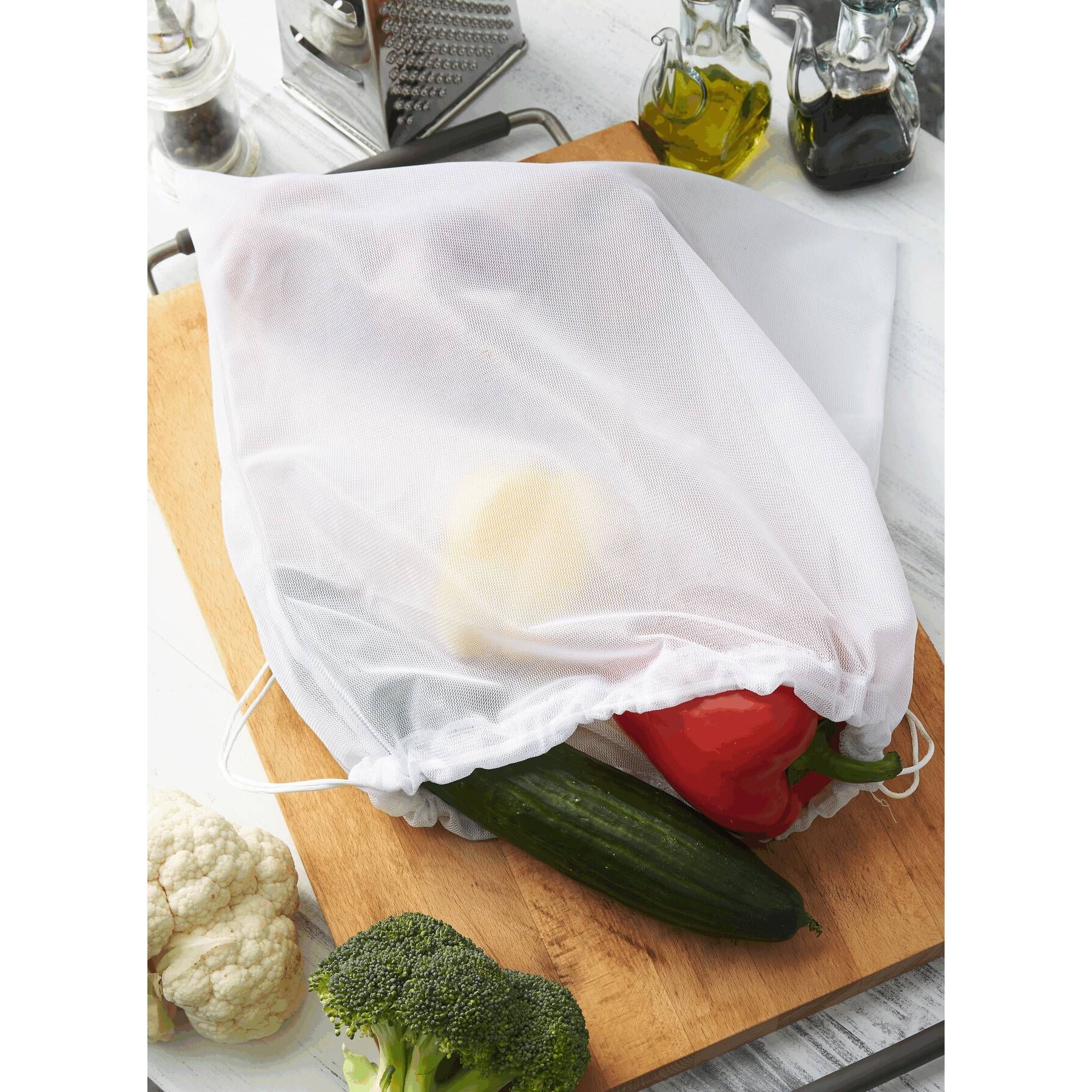 Gemüsenetz VEG BAG - weiß-357