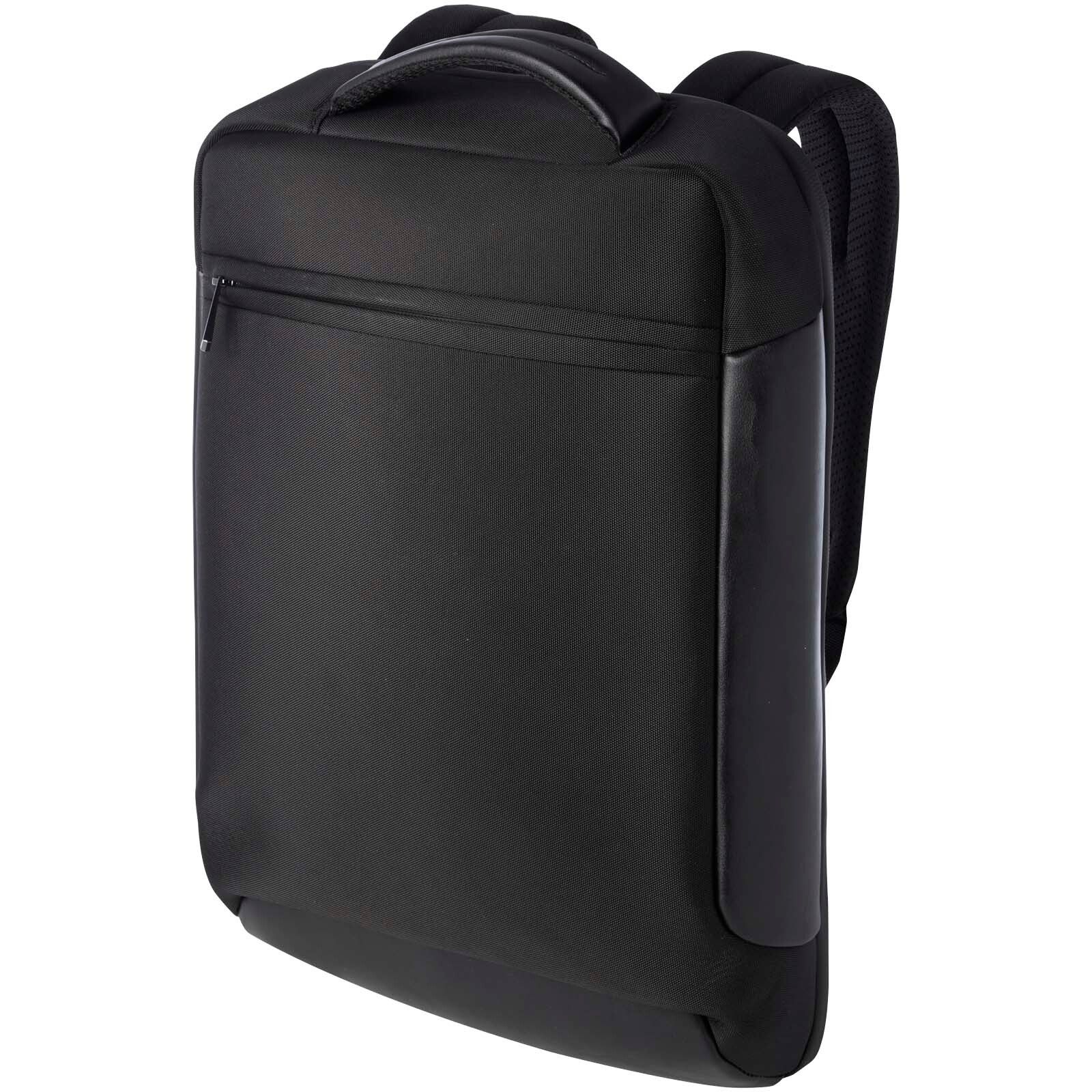 Expedition Pro 15,6" kompakter Laptop-Rucksack GRS Recyclingmaterial 12 L - schwarz-223