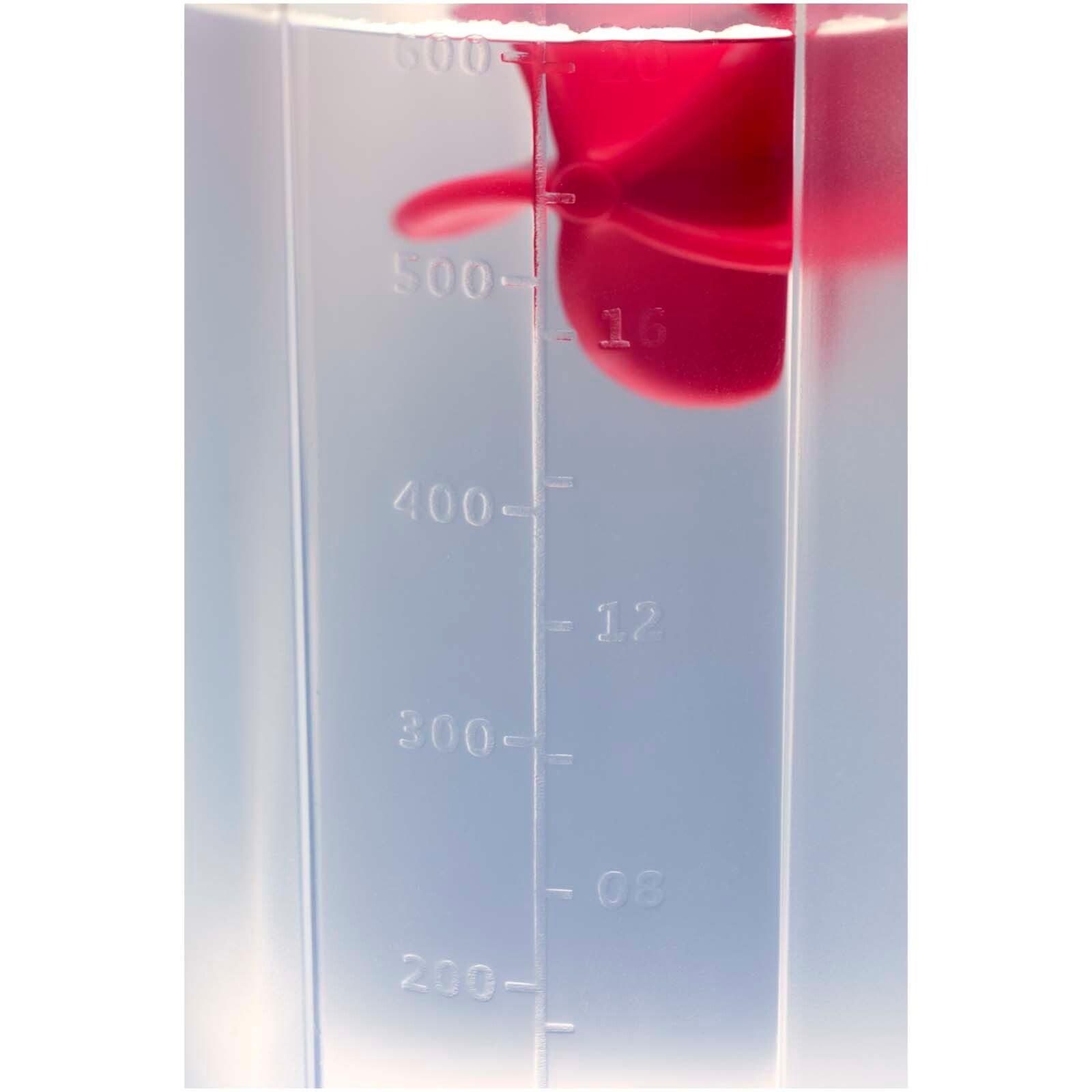 Forza 700 ml Sportflasche mit Shakerball - rot-929