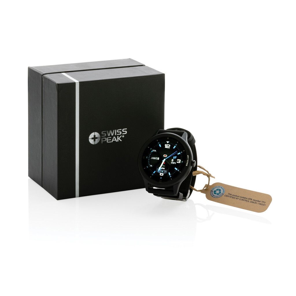 Swiss Peak Watch aus RCS recyceltem TPU - schwarz-651