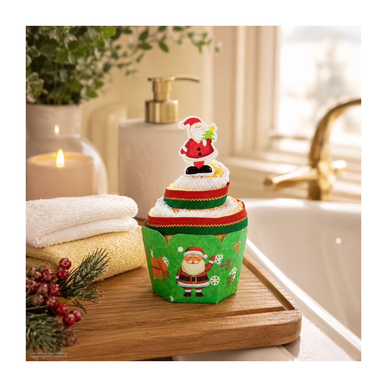 Wellness-Geschenkset: Weihnachtsmuffin-247