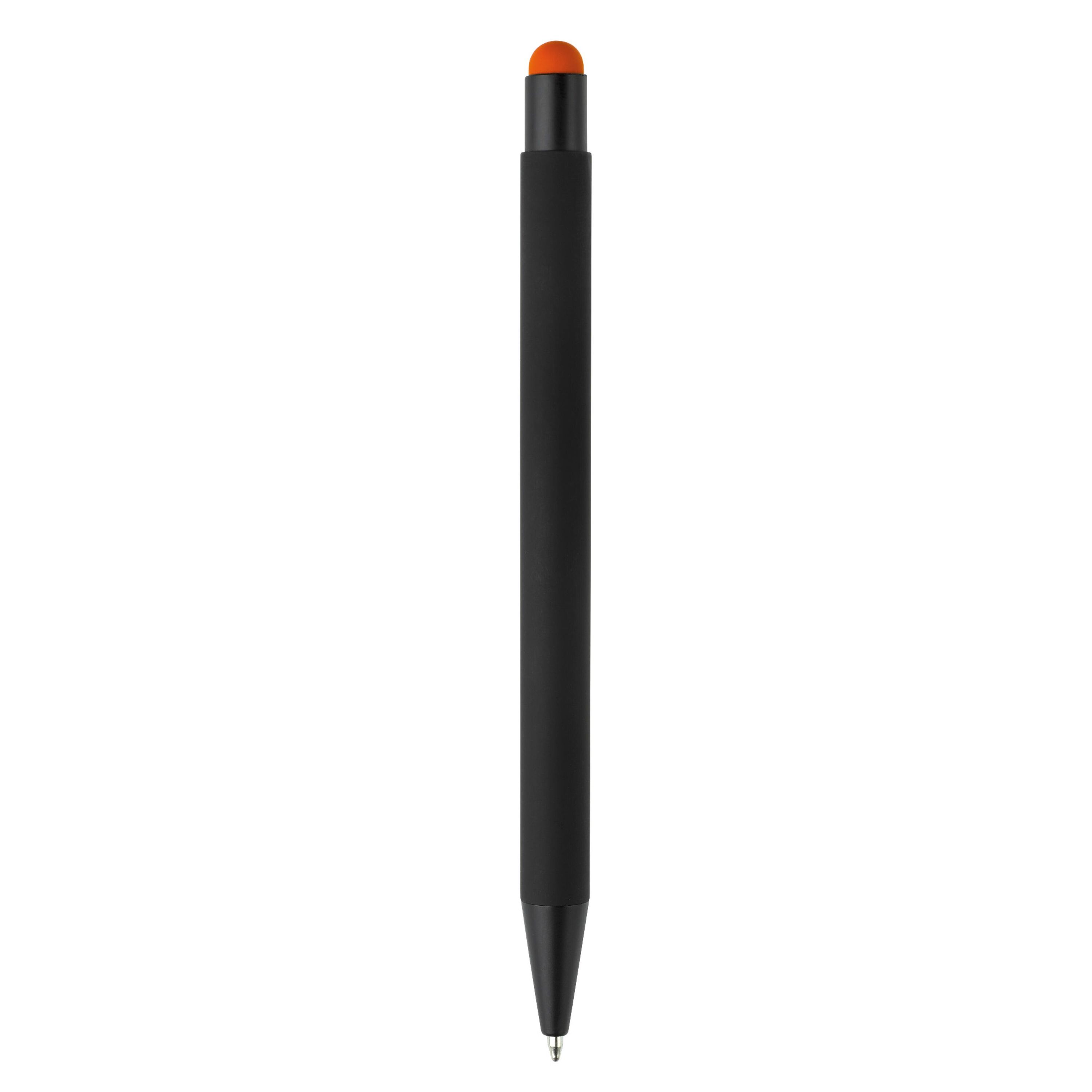 New York schwarz Gummiert Stylus - schwarz  -  orange-878