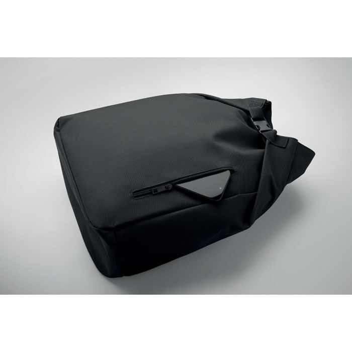 15'' Rolltop-Laptop-Rucksack UNITON - schwarz-611