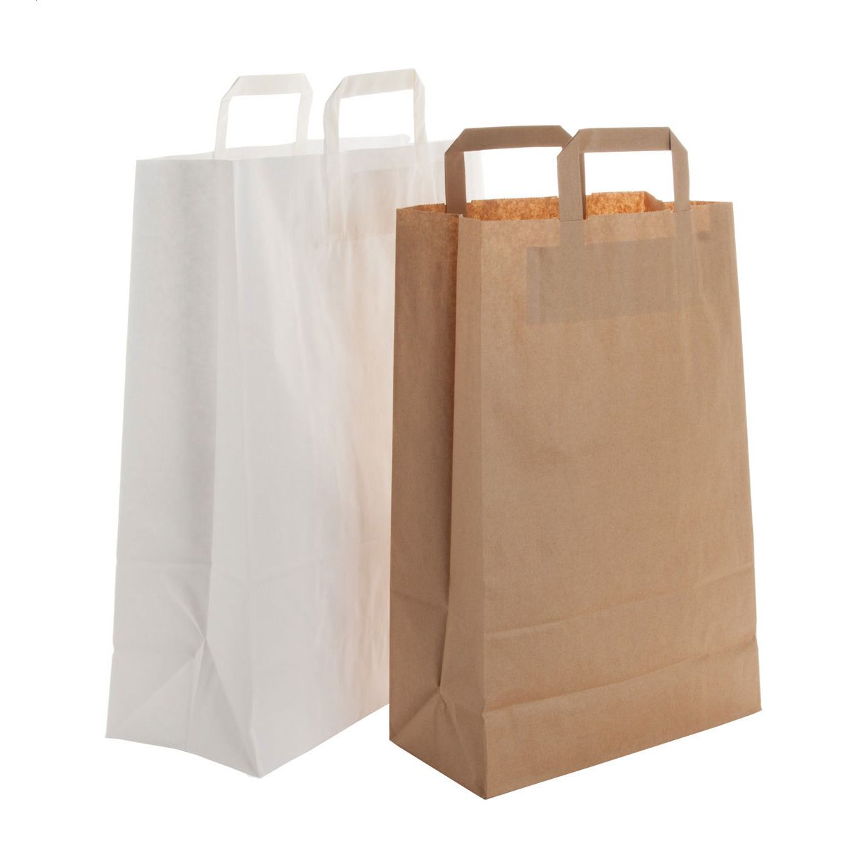 Papier-Einkaufstasche Boutique - weiß-758