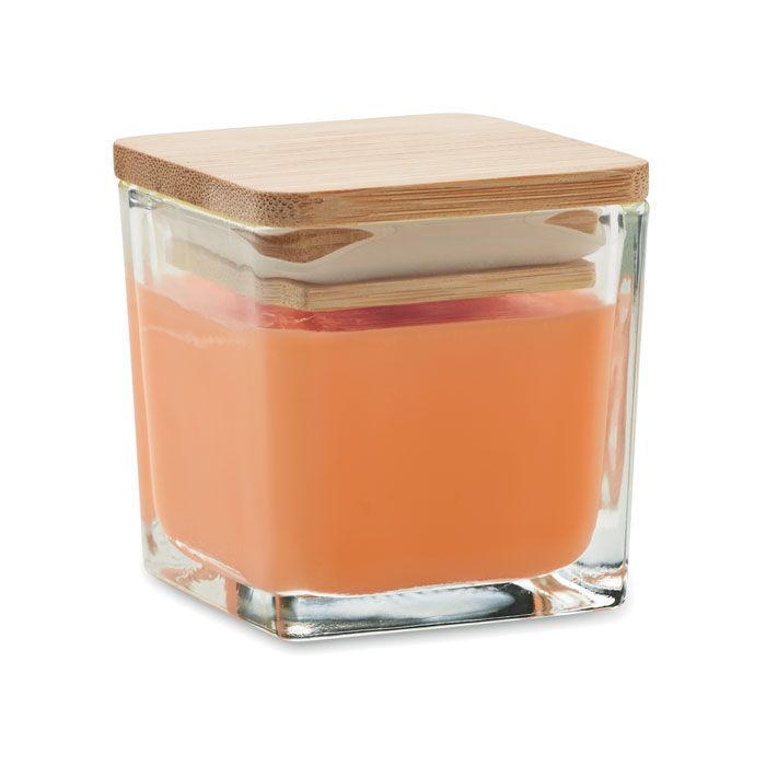 Kerze im Glas 50g PILA - orange-202