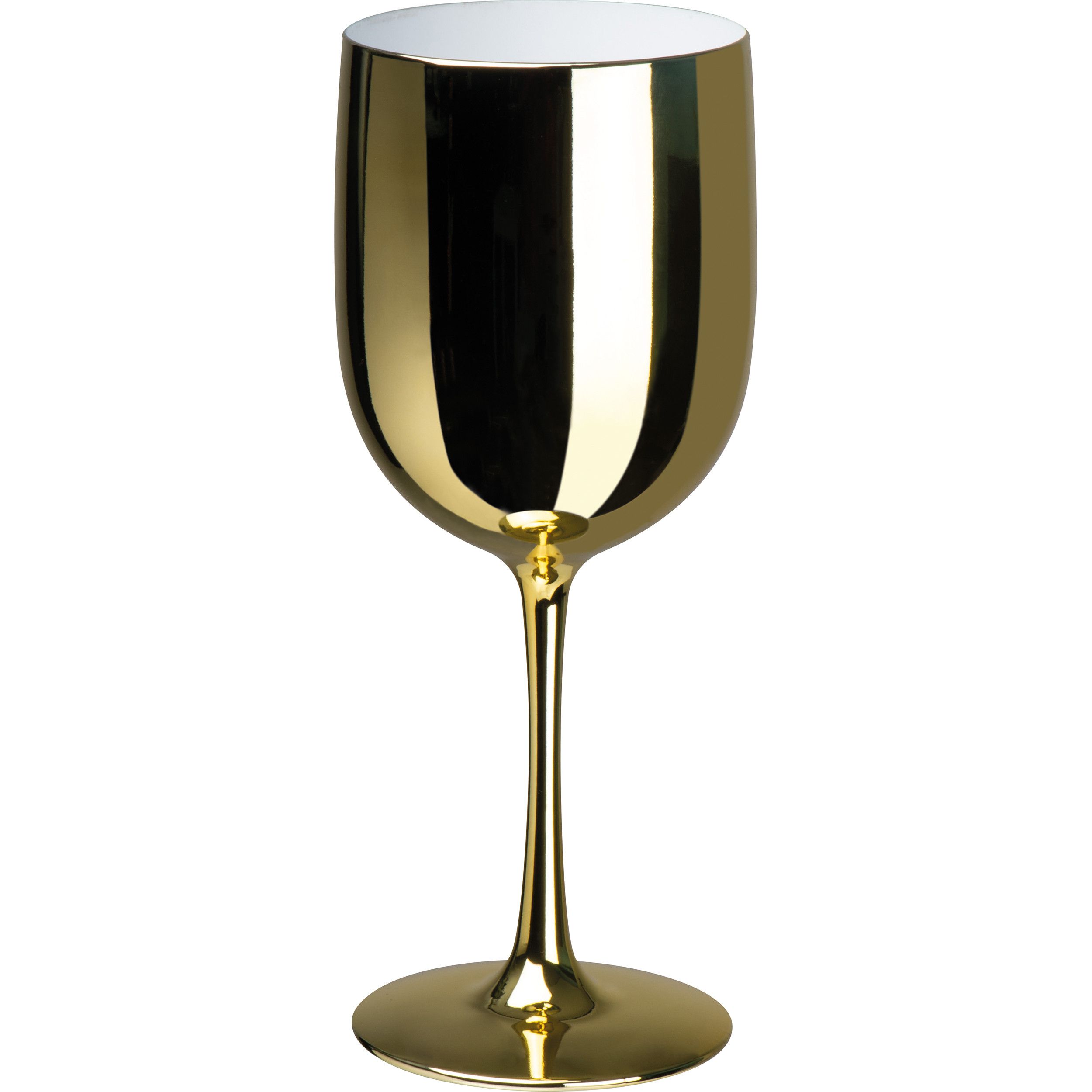 Hochglänzender Trinkkelch - gold-376