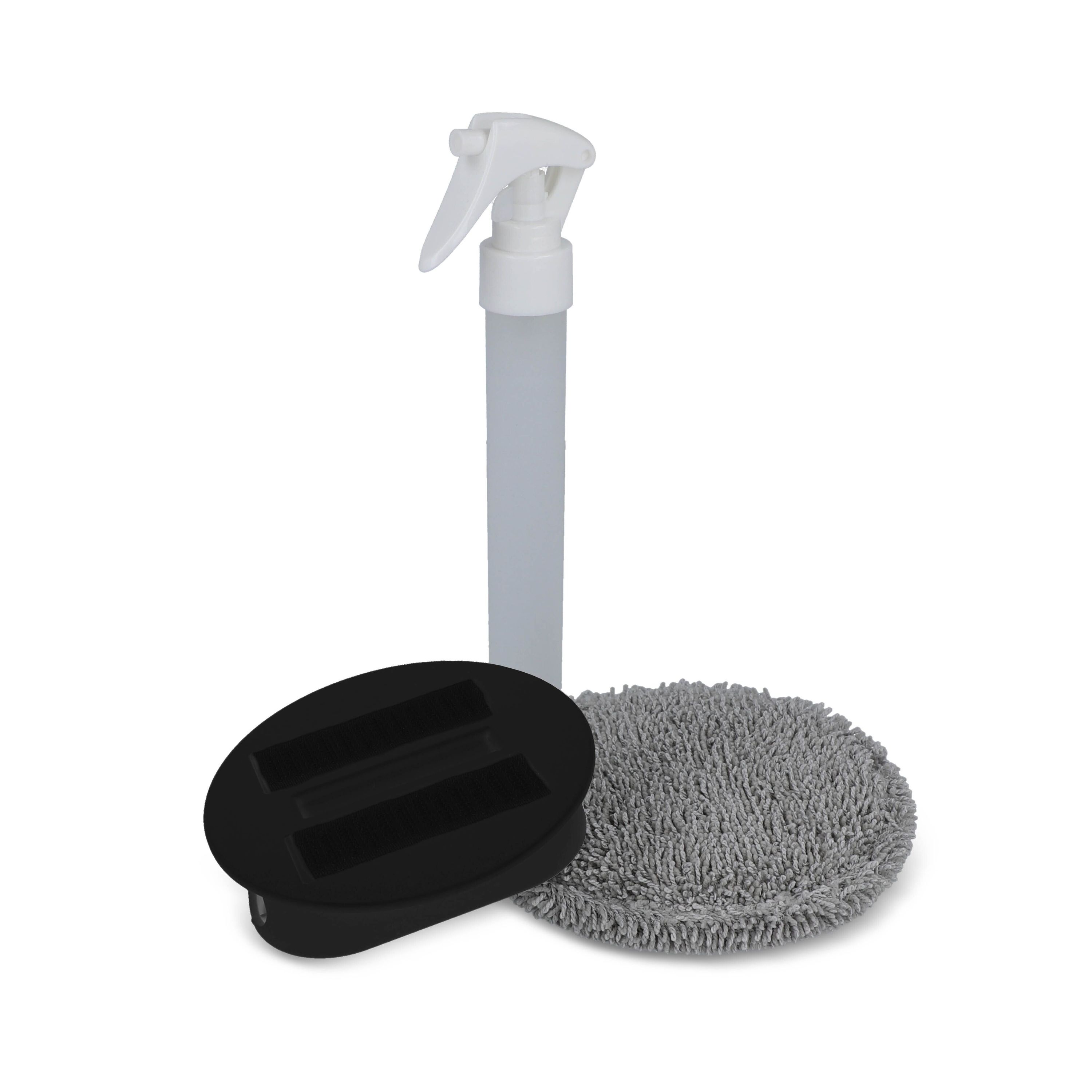 2-in-1-Spray und Reinigungstuch - schwarz-670