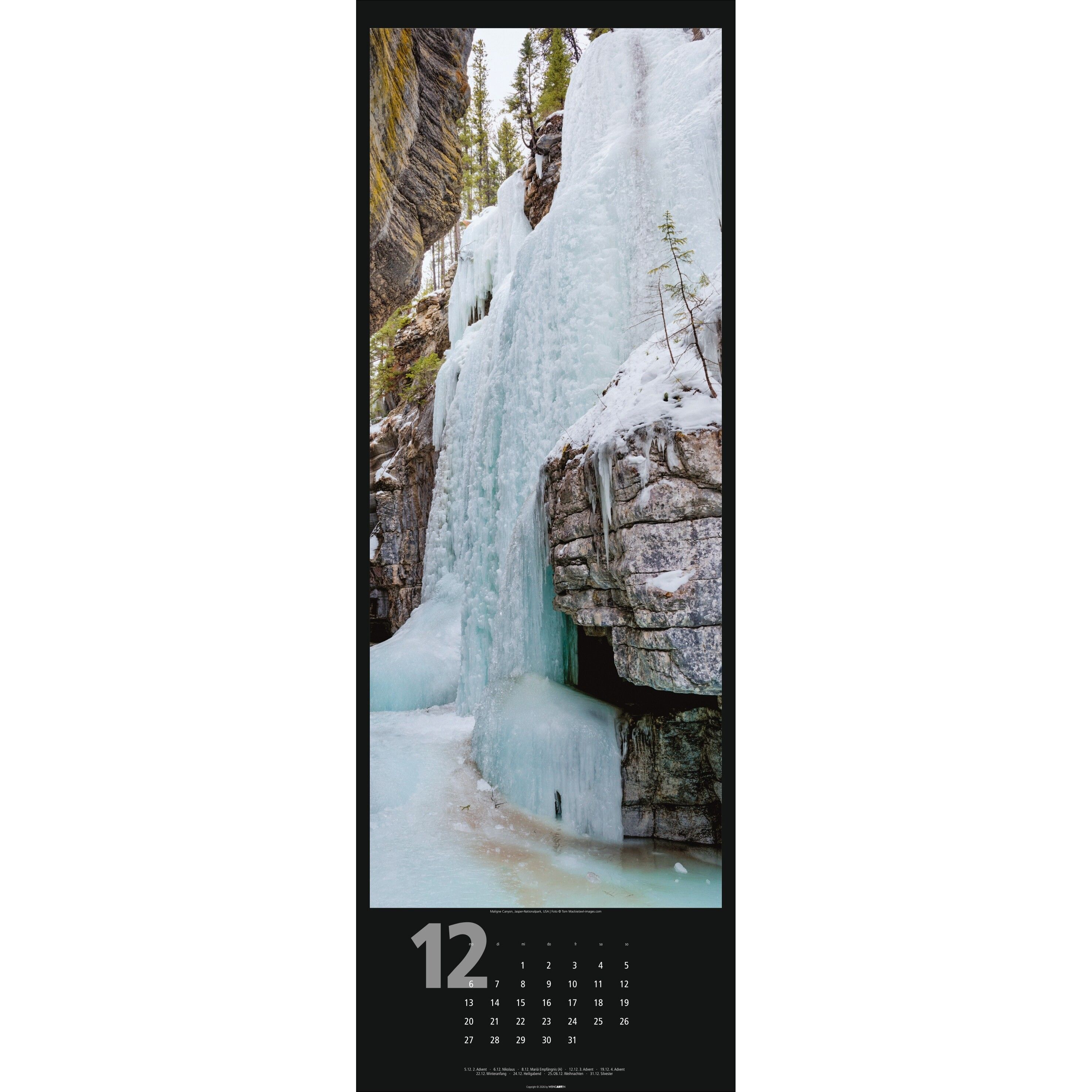 Wasserfälle - Landschaft & Natur Kalender-490