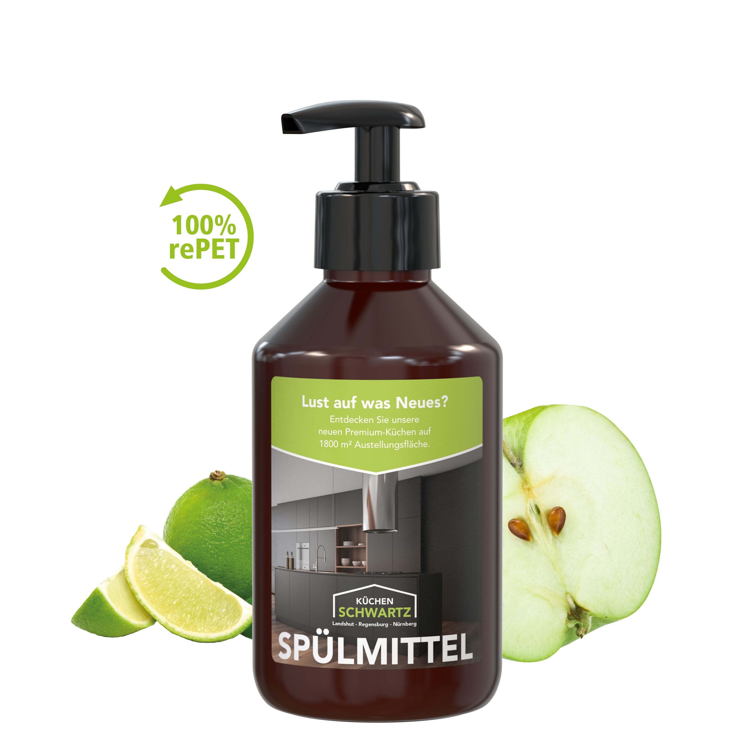 250 ml Spender Hand-Geschirrspülmittel Body Label-861