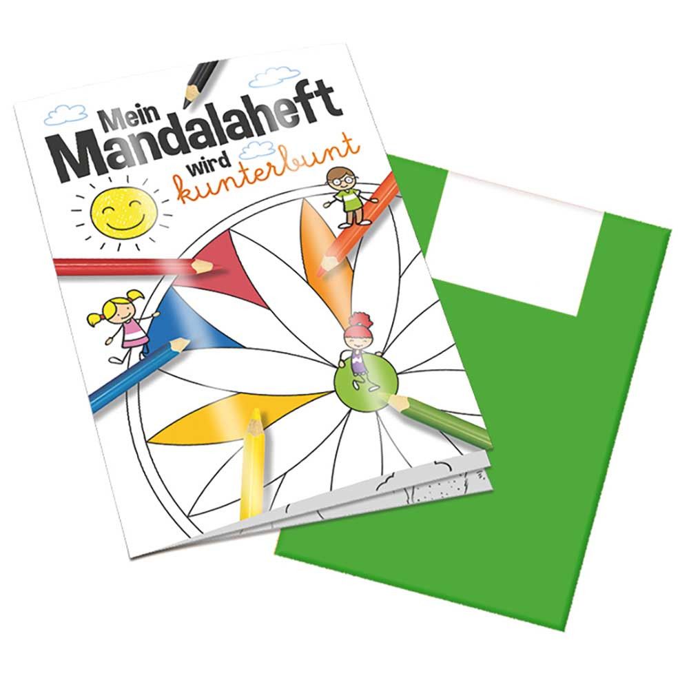 Malbuch / Mal-Set A5 - Mandala - Malbuch neutral-551