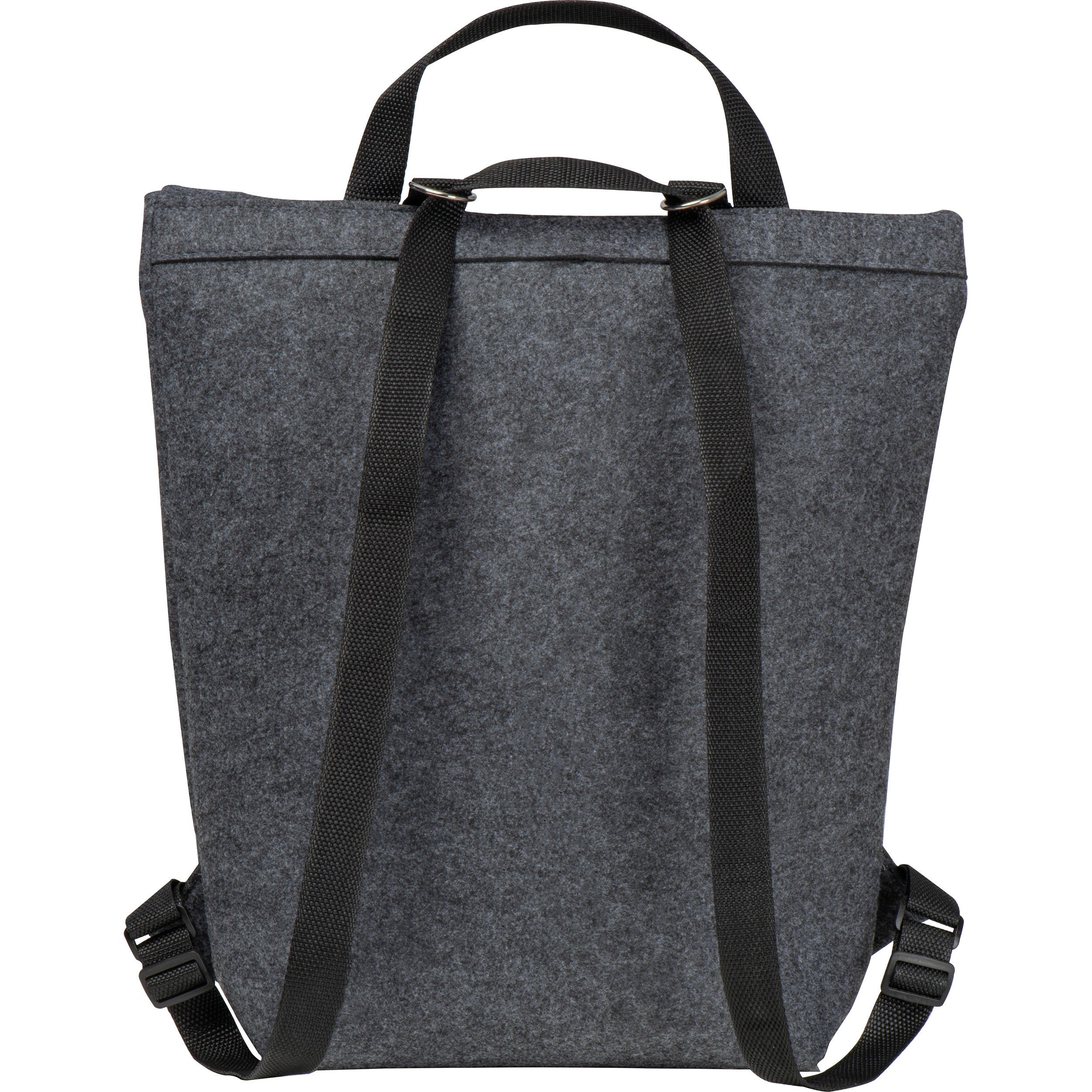 RPET Filzrucksack  - anthrazit-3