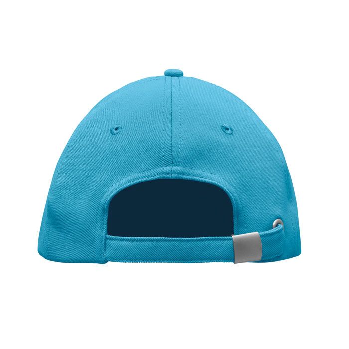 RPET Baseball Kappe 5 Panels SENGA - türkis-576