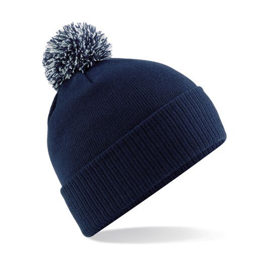 Junior Snowstar® Beanie - french navy - light grey-694