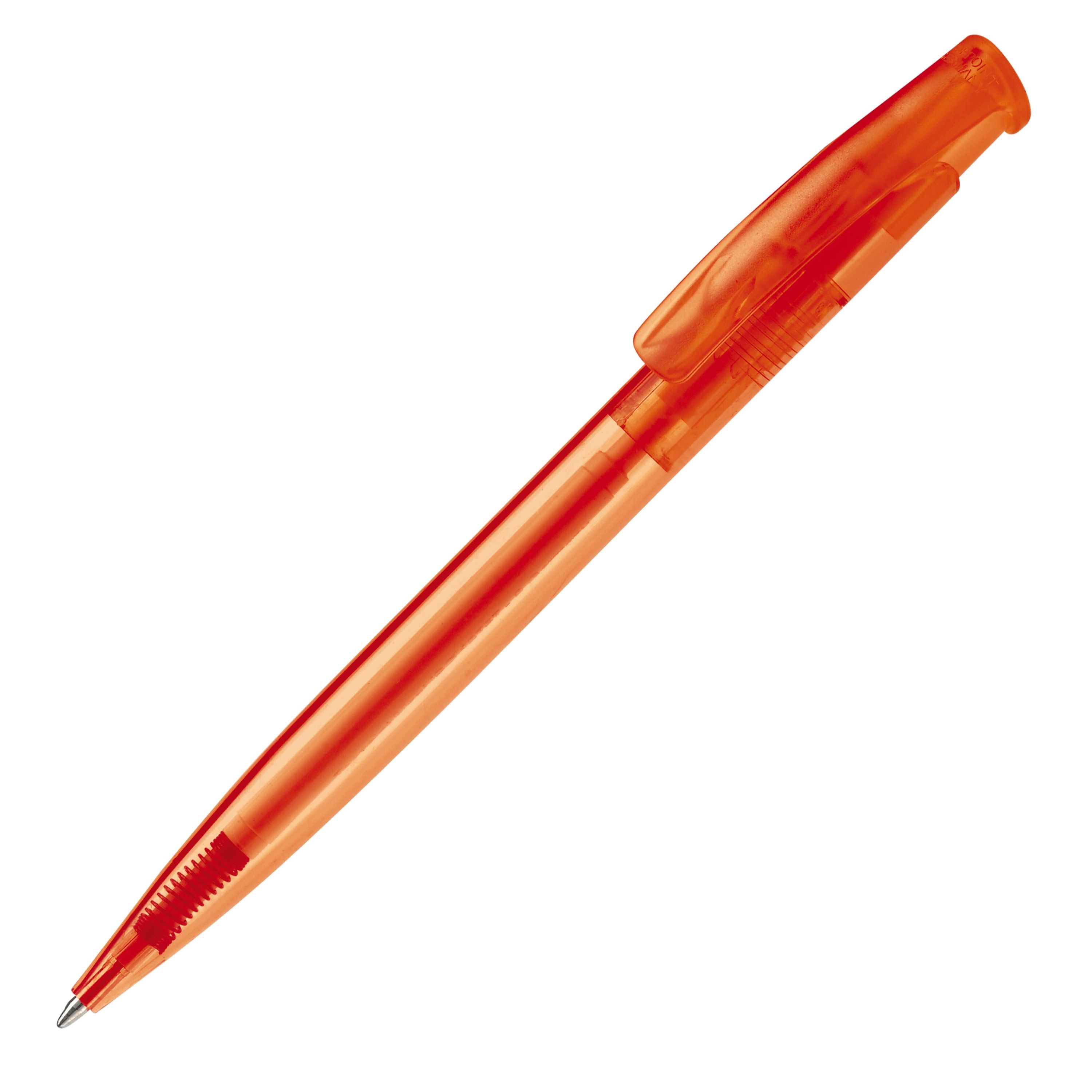 Kugelschreiber Avalon Transparent - transparent  -  orange-626