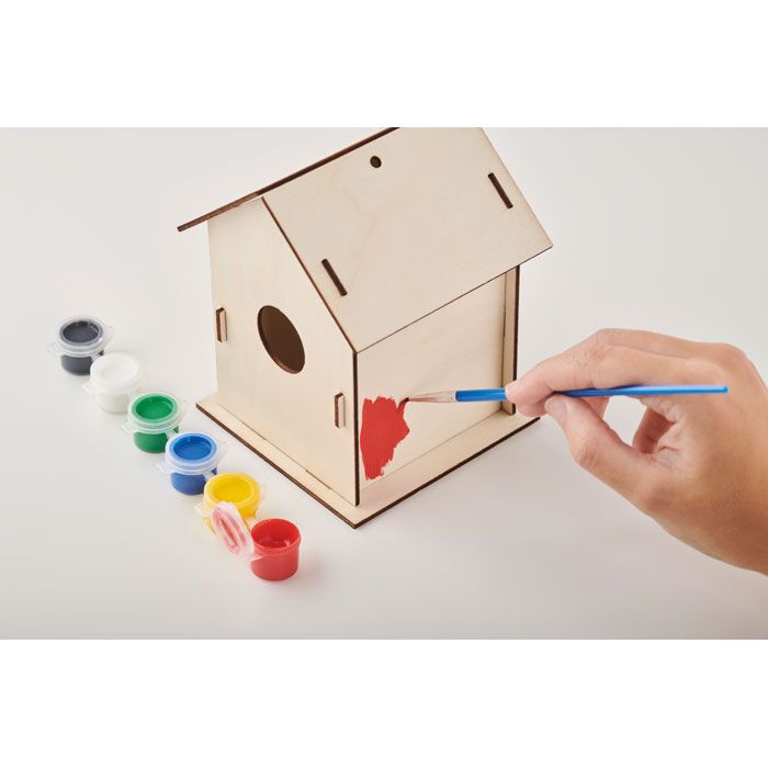 DIY-Vogelhäuschen PAINTHOUSE - holz-692