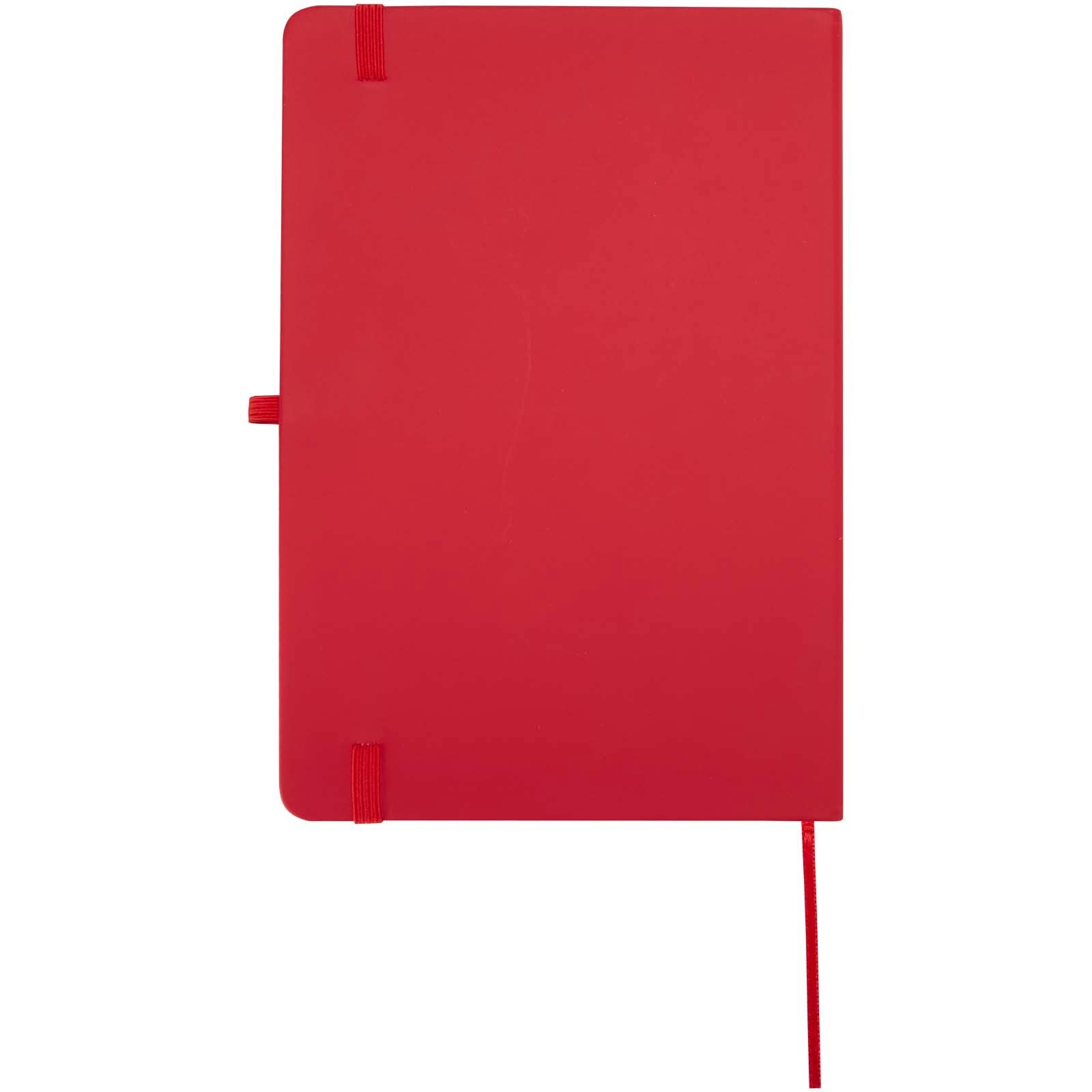 Spectrum A5 Notizbuch mit Hardcover aus recyceltem Material - rot-771
